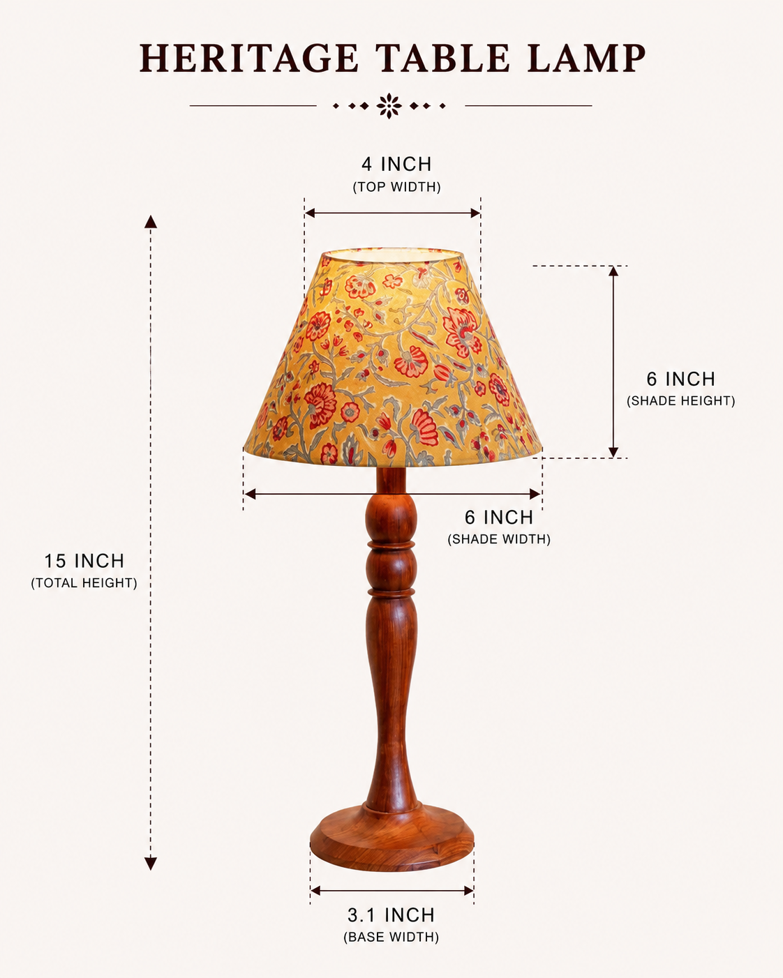 Arthat Heritage Table lamp