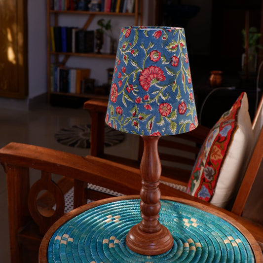 Arthat  Mini Heritage lamp Sea Green  Floral Print (Copy)