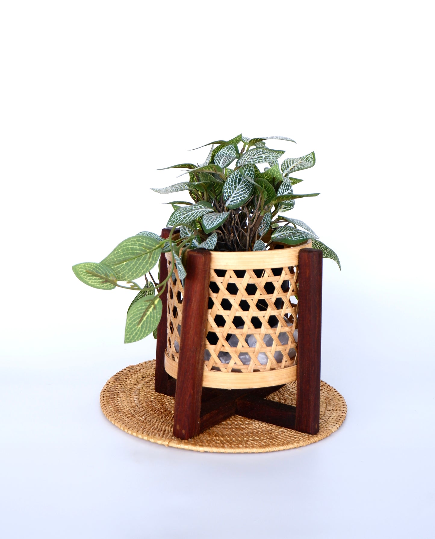 CLASSIC HAND MADE MINI BAMBOO PLANTER